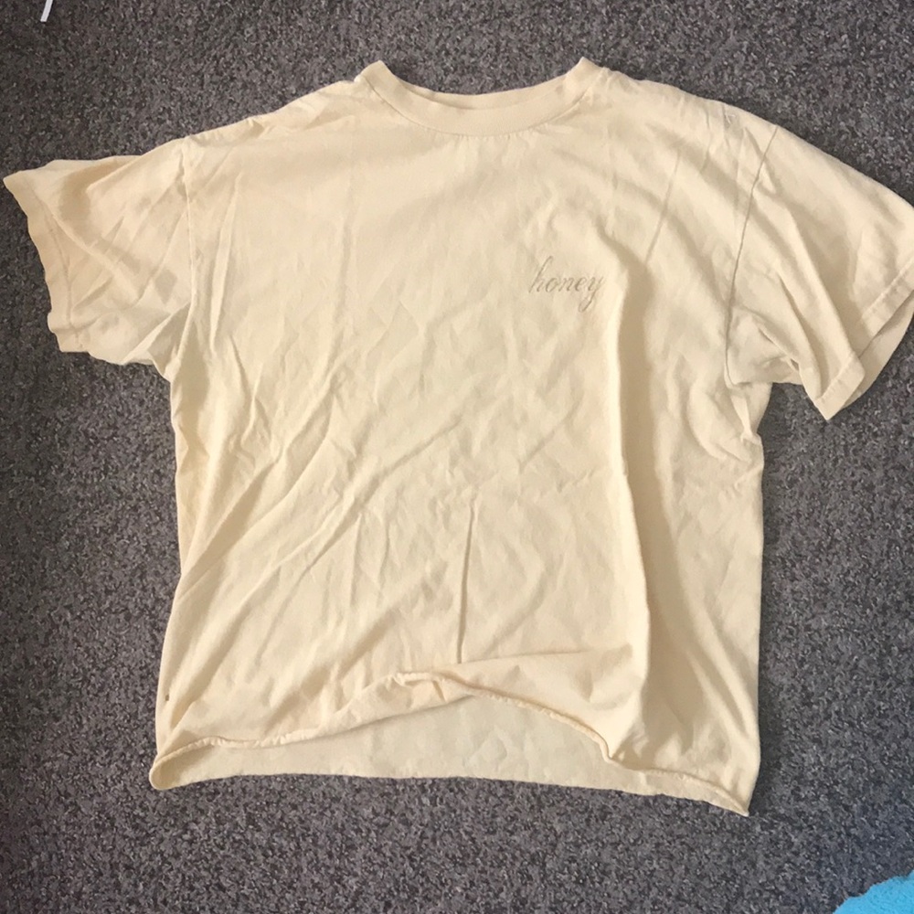 brandy melville honey shirt